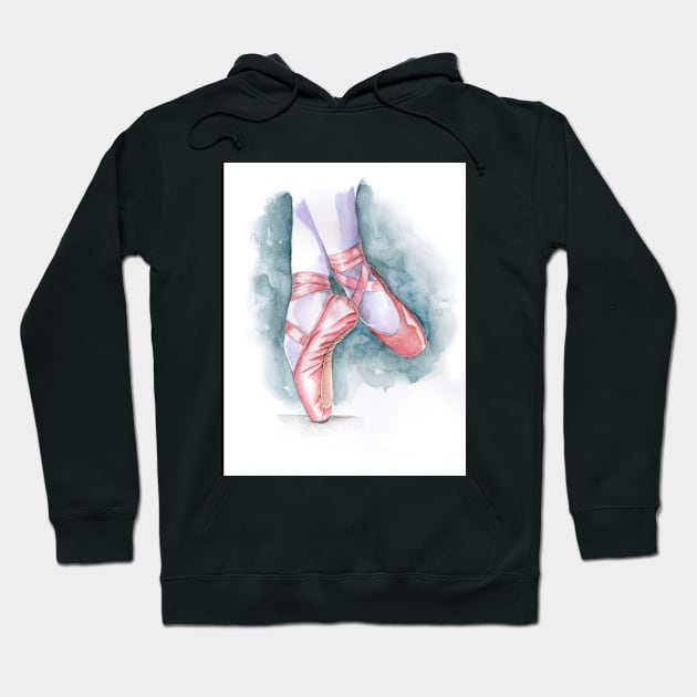 Sneaker Ballet Hoodie by rchaem